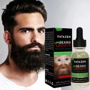 FATAZEN Natural Organic Beard Growth Oil For Men Care Growth Beard Oil For Hair Growth Promote Mens Beard Oil