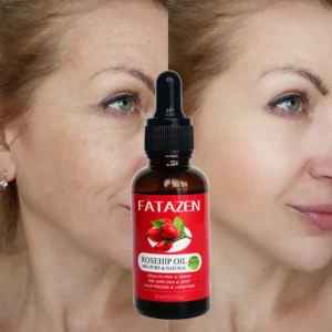 FATAZEN Organic Natural Rosehip Oil Cold Press Essencial Oil Body Shimmer Bathing Massage Body Oil