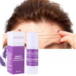 FATAZEN Smooth Wrinkle Essence Cream Anti Aging Fine lines Moisturizing Moisturizer Face Cream Stick