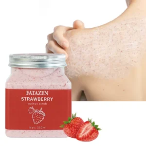 FATAZEN Premium Fruit Scrub: Revitalize & Nourish Skin, Deep Cleansing for Radiant Glow - Body Skin Care