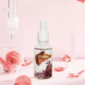 FATAZEN Natural Organic Multifunction Rose Oil For Body Care and Hair Care Serum For Moisturizing Rose Essential Oil