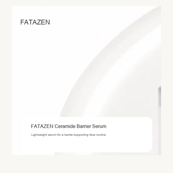 FATAZEN Ceramide Barrier Serum lightweight texture routine image