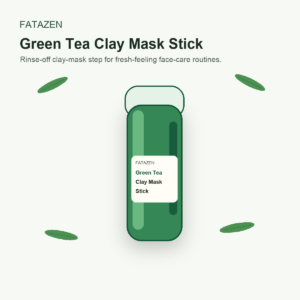 FATAZEN Green Tea Clay Mask Stick product image for face-care routines
