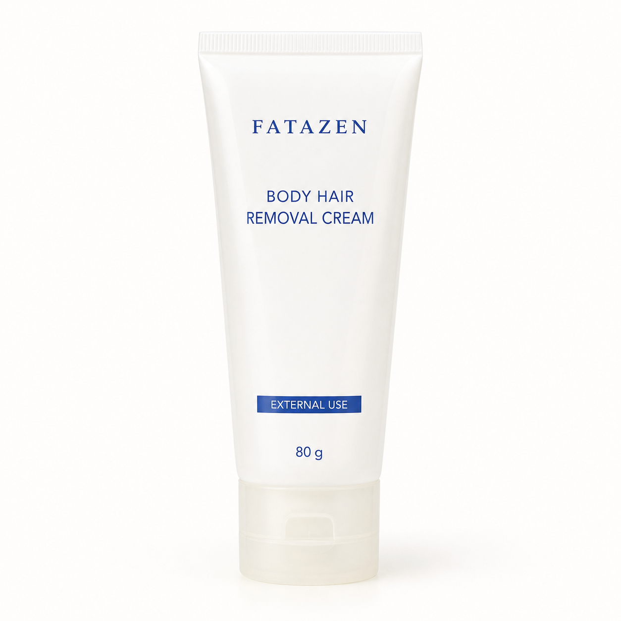 FATAZEN Body Hair Removal Cream white squeeze tube