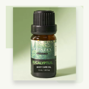 FATAZEN Eucalyptus Comfort Massage Oil bottle product image