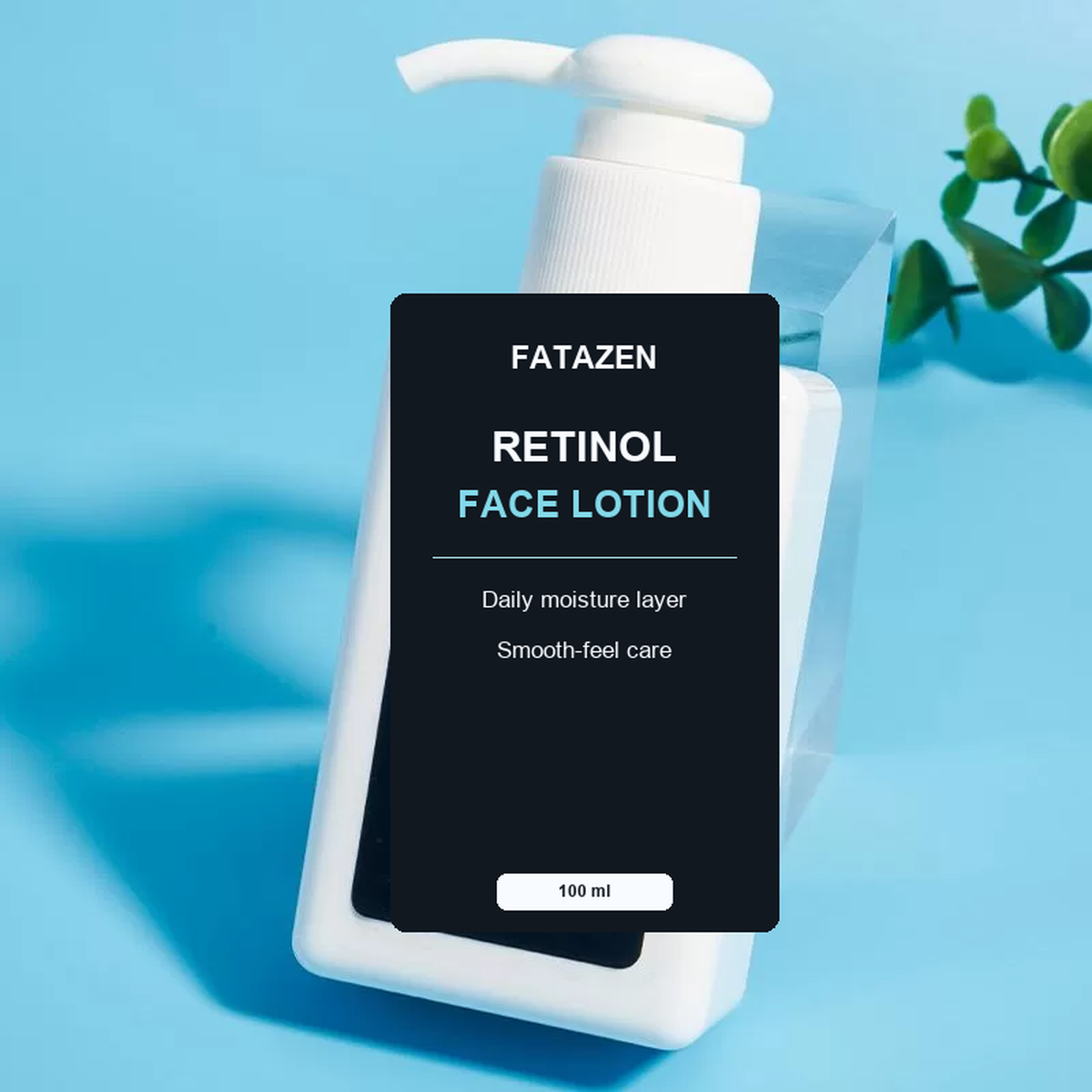 FATAZEN Retinol Face Lotion bottle display view