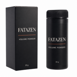 FATAZEN Volume Hair Styling Powder bottle and carton on a white background