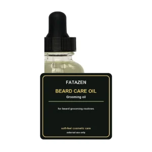 FATAZEN Beard Care Oil bottle for daily beard grooming routines