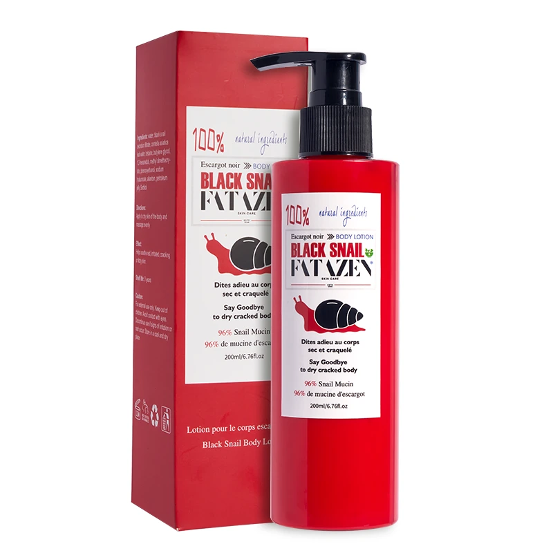 FATAZEN Black Snail Body Lotion product photo 2