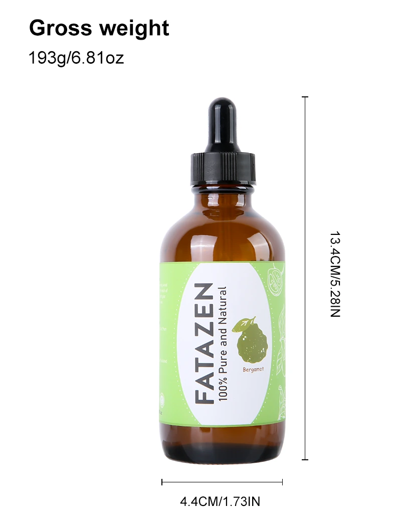 FATAZEN Bergamot Essential Oil product information panel 9