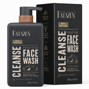FATAZEN Men's Facial Cleanser — digital packaging artwork