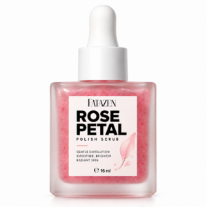 FATAZEN Pink Polish Scrub concept packaging with FATAZEN wordmark